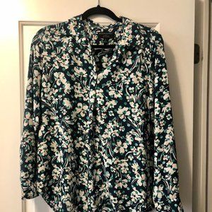 Banana Republic Floral Blouse